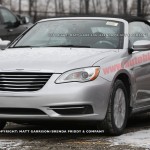 Chrysler 200 Convertibile: eccola beccata su strada