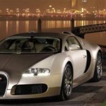 Una Bugatti Veyron placcata d’oro