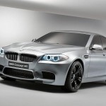 BMW M5 concept car al Salone di Shanghai