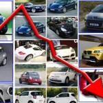 Mercato auto in Europa in forte calo
