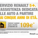 Servizio 5+, manutenzione Renault a prezzi scontati